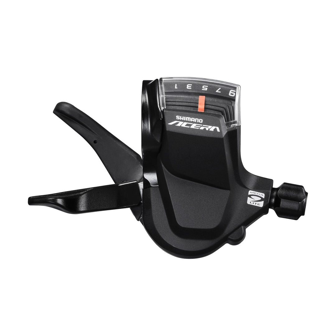 SHIMANO Comando Cambio Posteriore Destro Acera M3000 9v con Indicatore / Senza Guaine