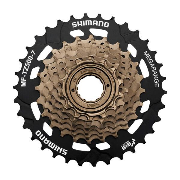 SHIMANO Cassetta pignoni a filetto MF-TZ500-7 7v 14-28