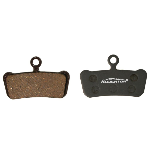 ALLIGATOR  Coppia pastiglie semi metalliche compatibili Sram Guide, G2 e Avid X0 Trail