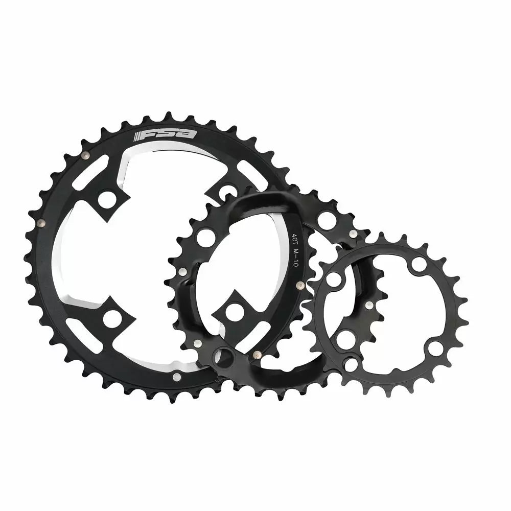 Corona Fsa MTB acciaio COMET 68 x 22D Shimano 10V nero WC073.