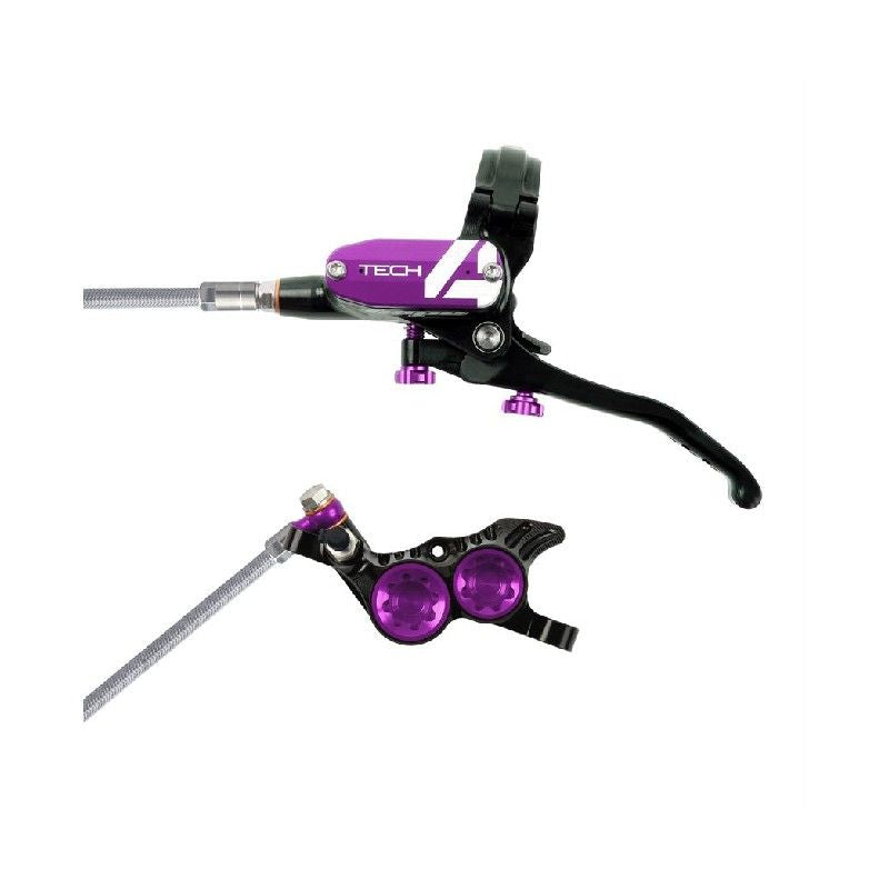Freni A Disco Hope Tech 4 V4 4 Pistoni Anteriore Purple