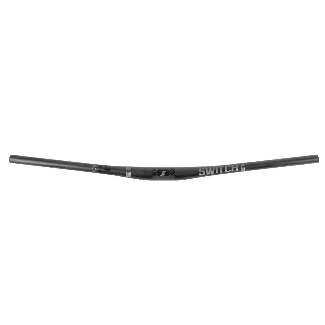Manubrio Switch Flip Flat Carbonio 35mm x 780mm Rise 10mm Nero