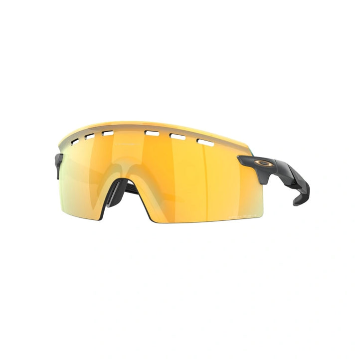 Occhiali Oakley Encoder Strike vented grigio opaco lente prizm 24K