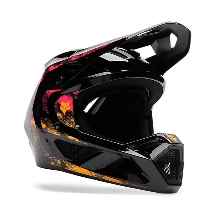 FOX Casco DA RAGAZZO Rampage KAIROS MANDARINO