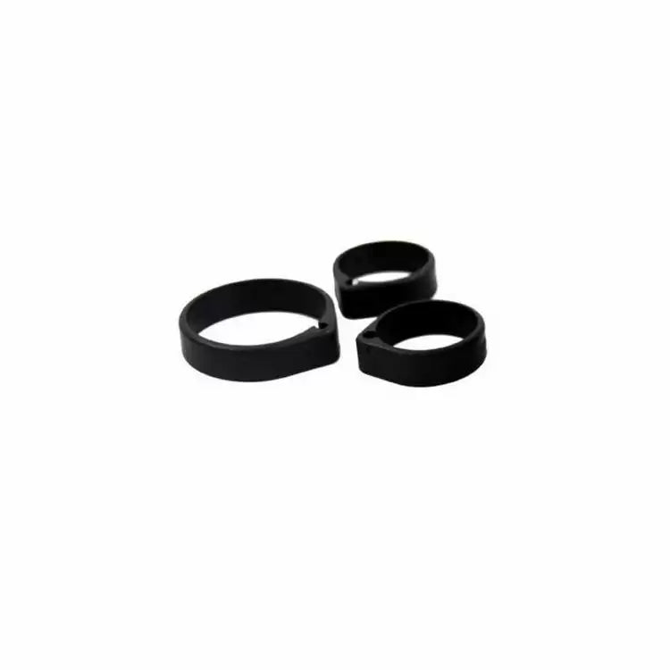 SHIMANO Kit 3 fascette manubrio in gomma per cavi comandi ebike