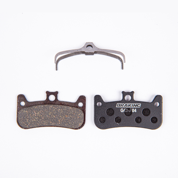 BRAKING PASTIGLIE FRENO FORMULA CURA 4 - ORGANICA, 1 SET