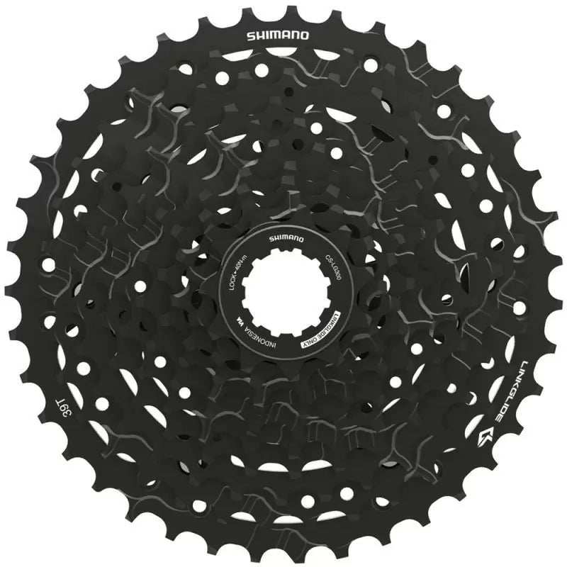 Cassetta Pignoni Shimano CUES CS-LG300 Linkglide 10v 11-39D Corpetto Shimano HG Compatibile E-bike