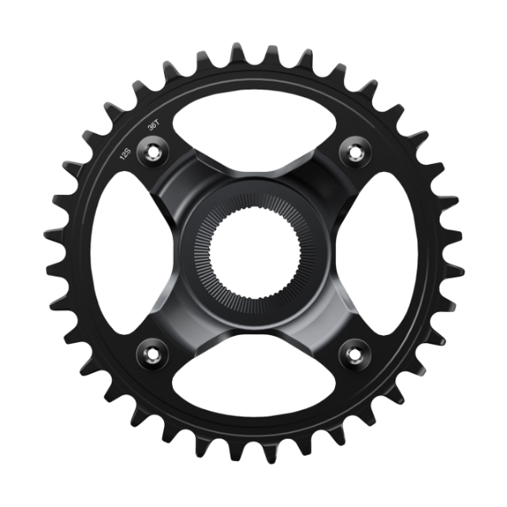 SHIMANO Corona SM-CRE80-12-SB 12 velocità 36D Nero