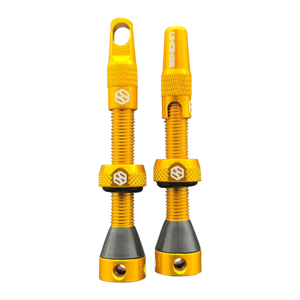 COPPIA VALVOLE TUBELESS SENDHIT COMPATIBILI INSERTI - 44 MM