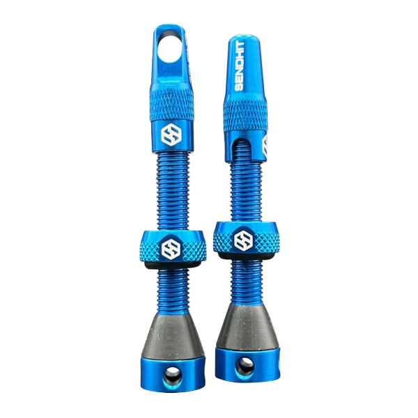 COPPIA VALVOLE TUBELESS SENDHIT COMPATIBILI INSERTI - 44 MM