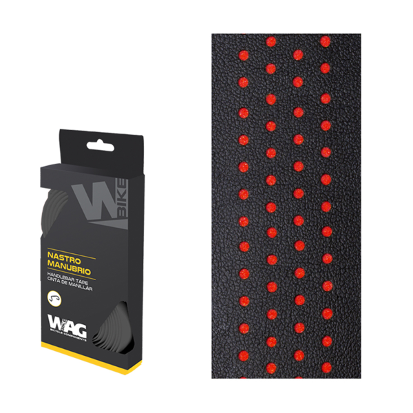 Nastro manubrio Wag DOUBLE COLOR ROSSO