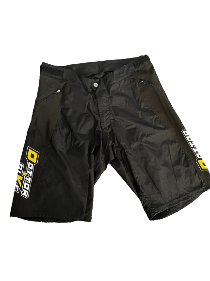 Pantaloncini Dottorbike Nero-Gold