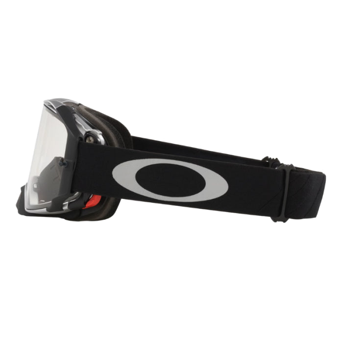 Maschera OAKLEY Airbrake mx nero/grigio lente clear