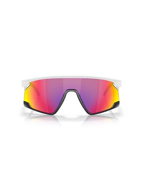 Occhiali Oakley Bxtr bianco opaco lente prizm road