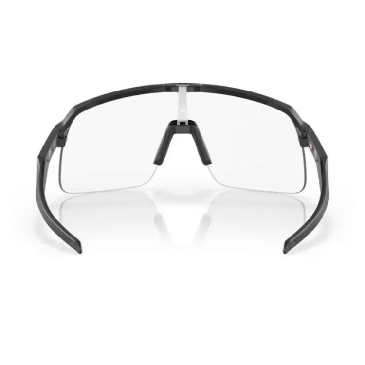 Occhiali Oakley Sutro lite Matte Carbon Lente Clear To Black Iridium Fotocromatica