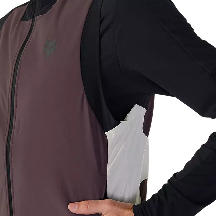 Gilet Mtb Fox Defend Fire Alpha Vest Viola