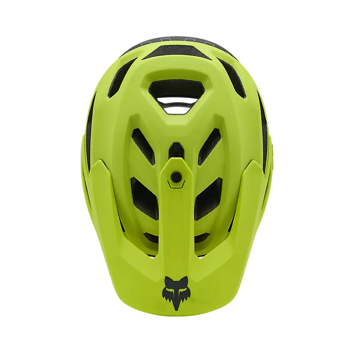 Casco Fox Dropframe Pro Giallo Fluo