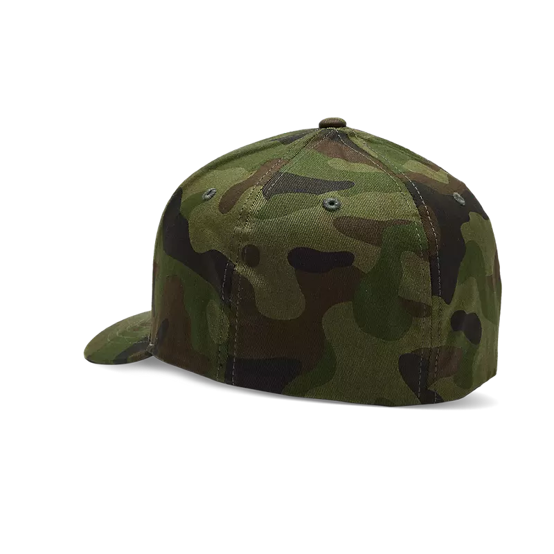 FOX Cappellino Flexfit Fox Head Green CAMO