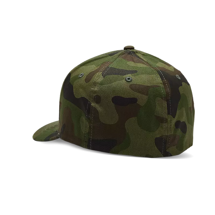 FOX Cappellino Flexfit Fox Head Green CAMO