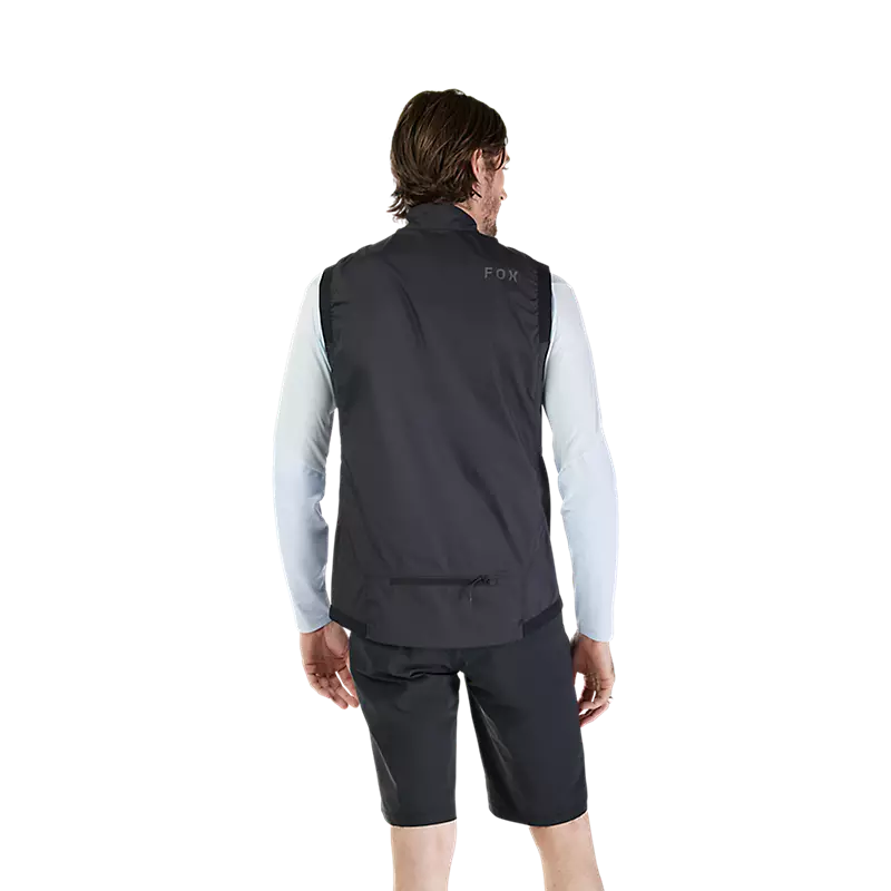FOX Gilet antivento Ranger Wind Vest NERO