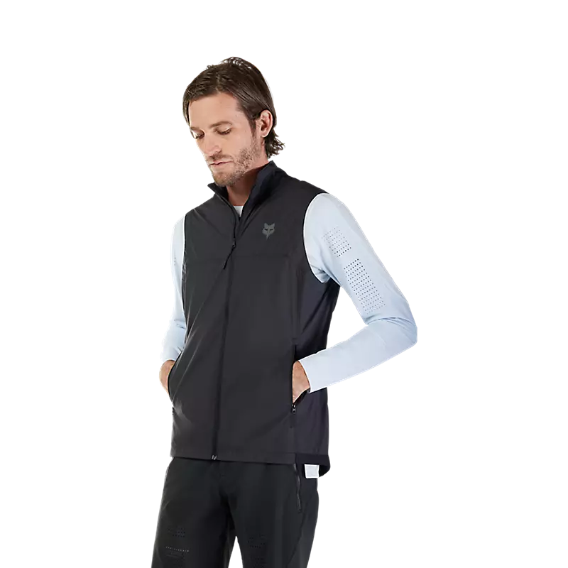 FOX Gilet antivento Ranger Wind Vest NERO