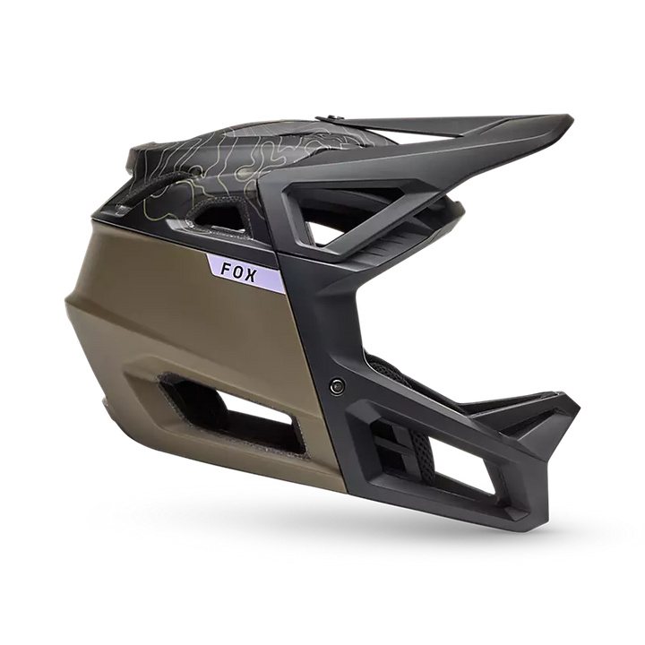Casco Fox Proframe Frequency Verde