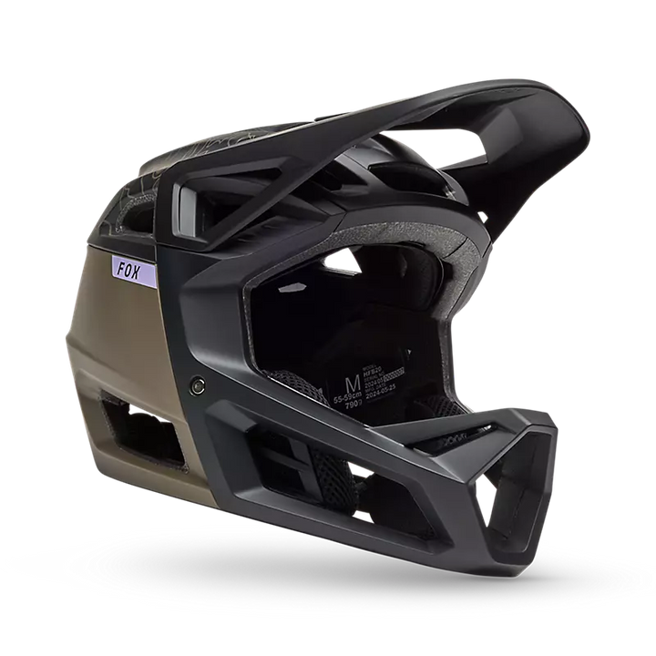Casco Fox Proframe Frequency Verde