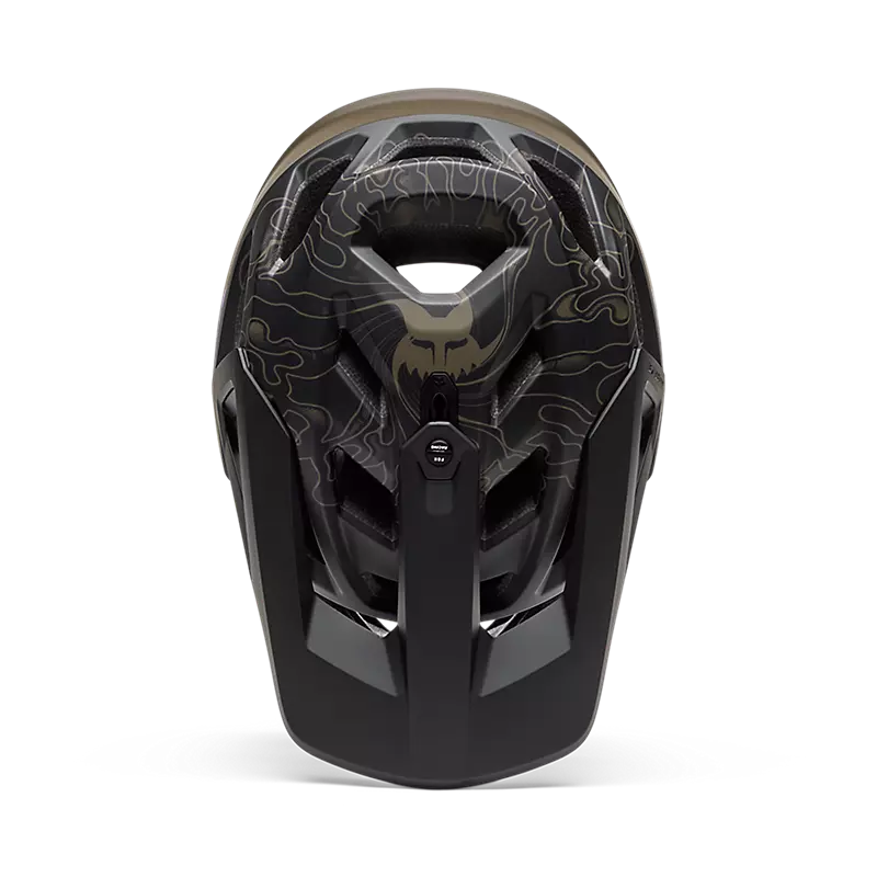 Casco Fox Proframe Frequency Verde