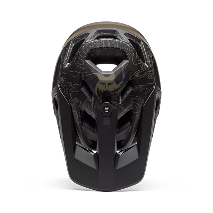 Casco Fox Proframe Frequency Verde
