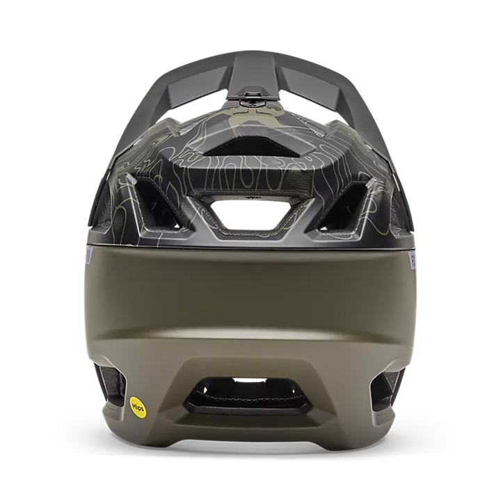 Casco Fox Proframe Frequency Verde