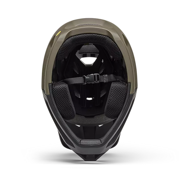 Casco Fox Proframe Frequency Verde