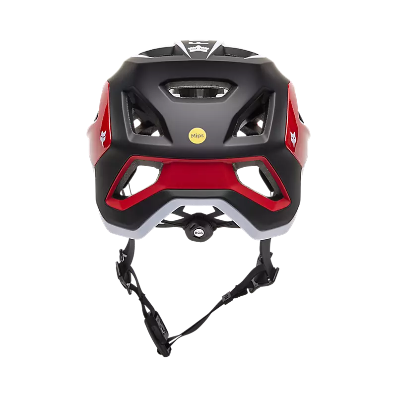 Casco Fox Speedframe Pro Delfy Rosso