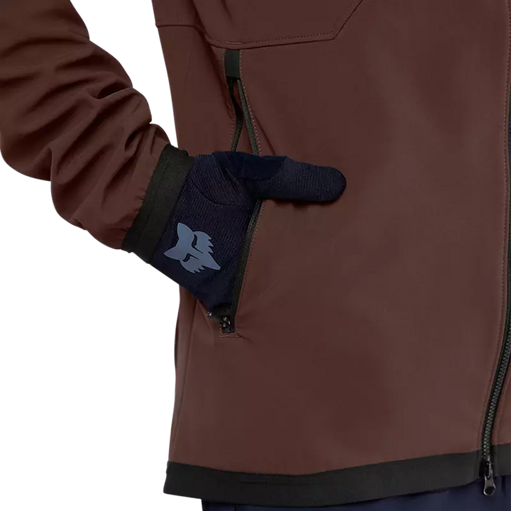 Giacca Con Cappuccio Fox Ranger Fire Cacao