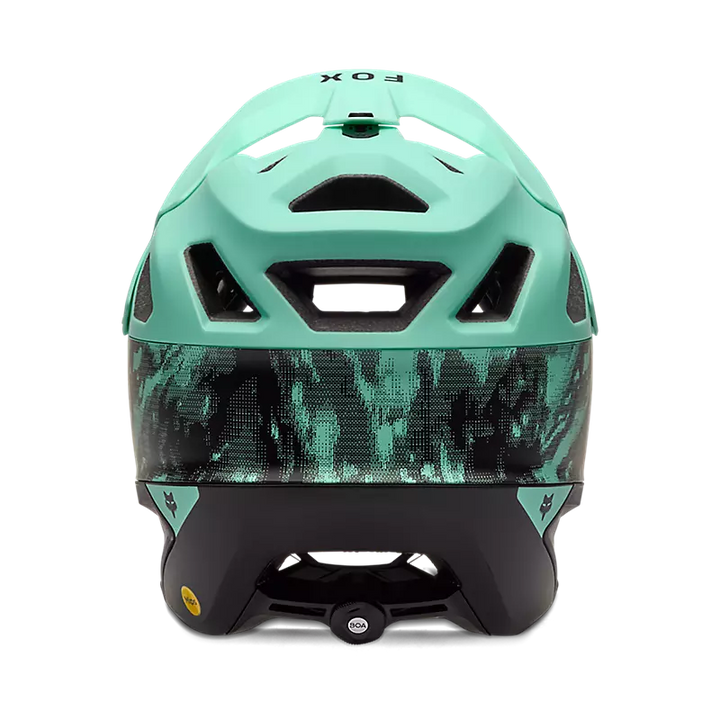 Casco Fox Dropframe Pro Kairos Turchese