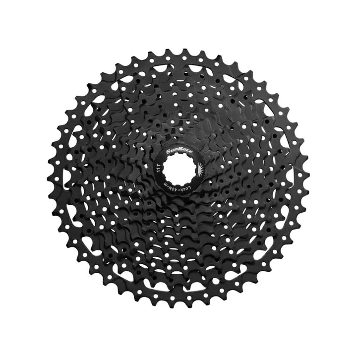 SUNRACE  Cassetta pignoni MS3 10v 11-46 corpetto Shimano HG Nero