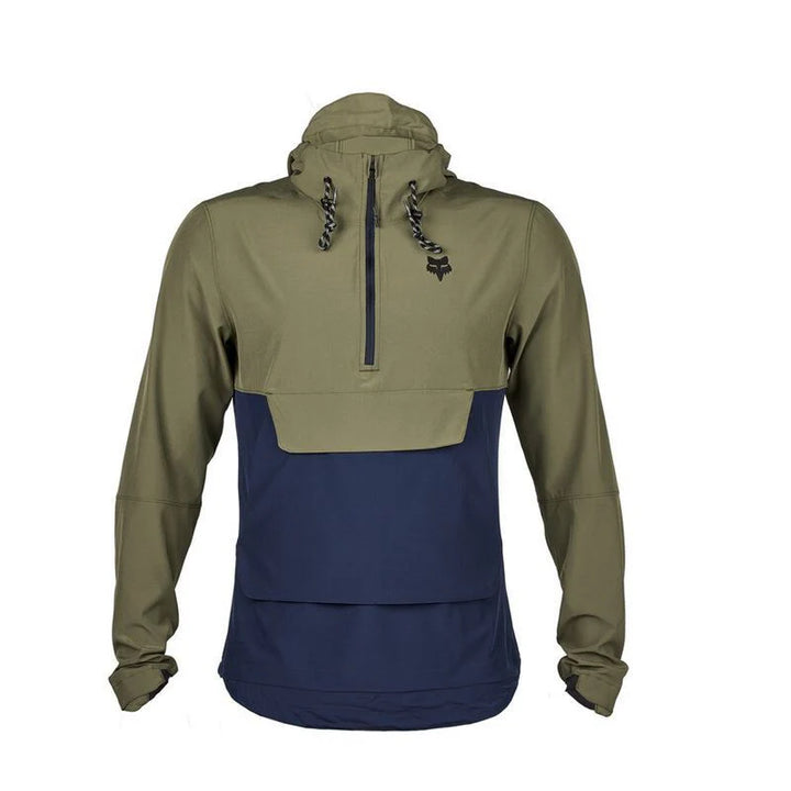 Giacca antivento Mtb Fox Ranger Wind Pullover Verde