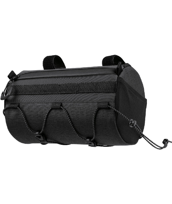 BORSELLO AL MANUBRIO TOPEAK TUBULAR BARBAG (3,8 L) NERO CON CINTURINI IN VELCRO