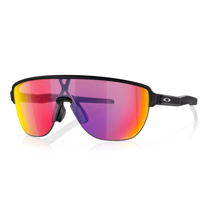 Occhiali Oakley Corridor nero opaco lente prizm road