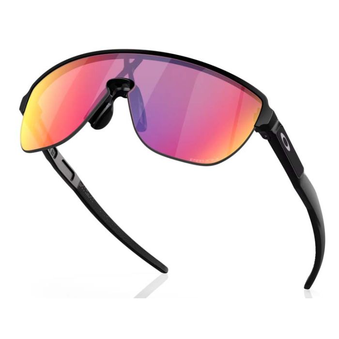 Occhiali Oakley Corridor nero opaco lente prizm road