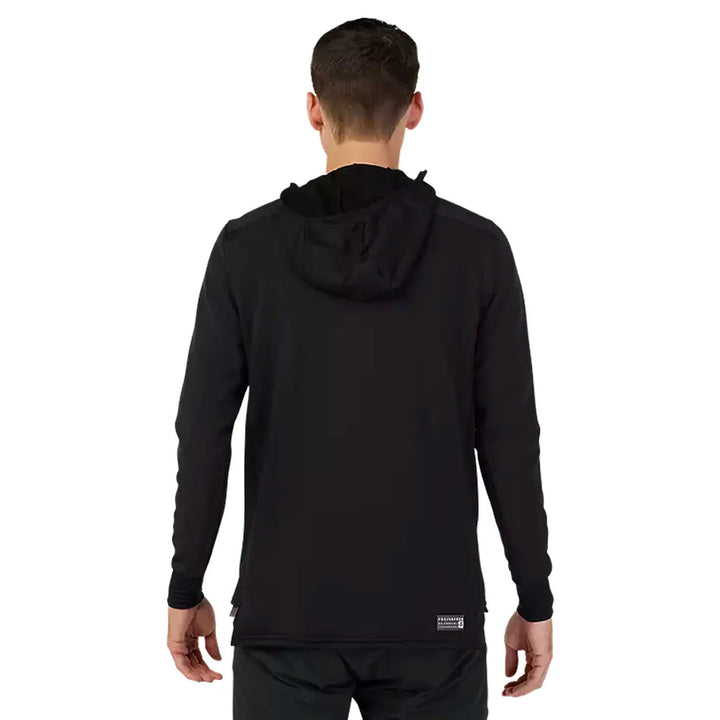 Maglia con Cappuccio Fox Defend Thermal Hoodie Nero