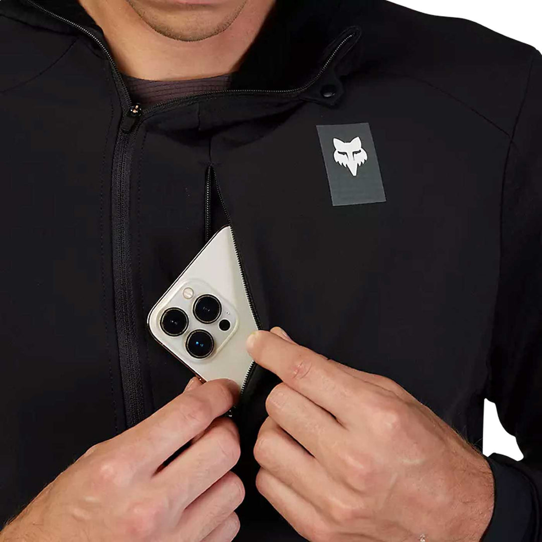 Maglia con Cappuccio Fox Defend Thermal Hoodie Nero