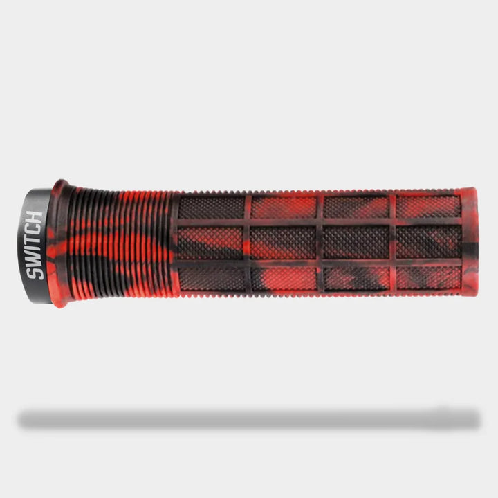 Switch  Manopole Super Grip Smoke Con Collarino Rosso/Nero