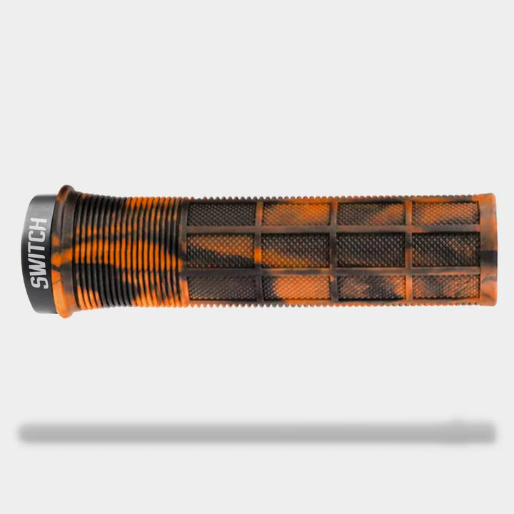 Switch  Manopole Super Grip Smoke Con Collarino Arancio/Nero