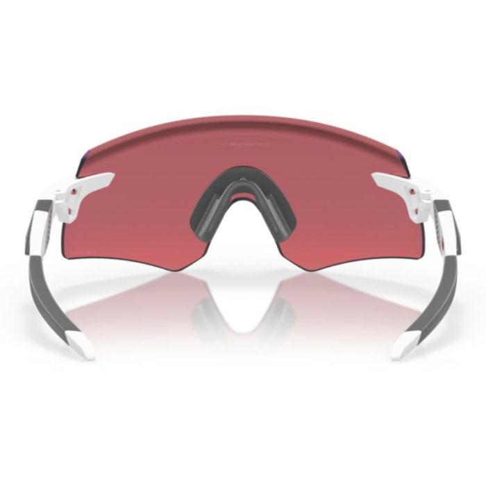 Occhiali OAKLEY Encoder Bianco opaco Prizm trail torch