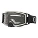 Maschera Oakley Front Line MX Tuff Blocks Black Gunmetal lente trasparente