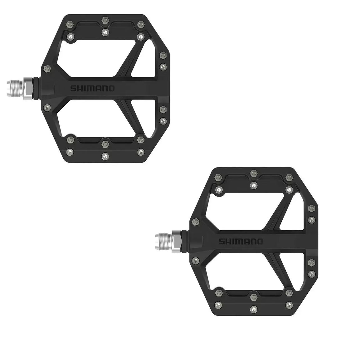 Shimano coppia pedali Flat GR400 Trail Riding nero