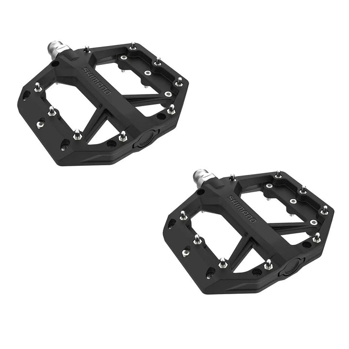 Shimano coppia pedali Flat GR400 Trail Riding nero