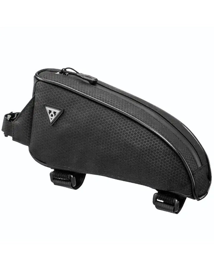 BORSA TOPEAK TUBO ORIZZONTALE TOPLOADER (0,75 L) CON CINTURINI IN VELCRO NERA